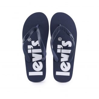 234226-627 Levi's Ανδρικές Σαγιονάρες Flip Flops ΜΠΛΕ