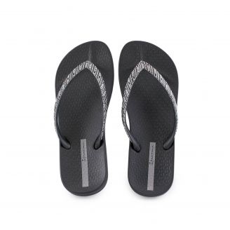 780-23357 Ipanema Γυναικεία Σαγιονάρες Flip Flops ΜΑΥΡΟ