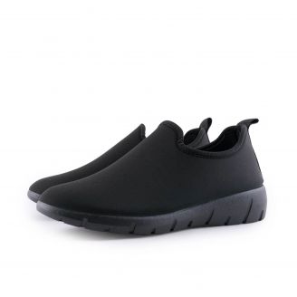 227563X Dicas Γυναικεία Slip-On ΜΑΥΡΟ