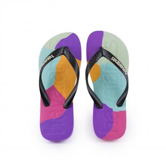 4147526 Havaianas Γυναικείες Σαγιονάρες Flip Flops ΜΑΥΡΟ