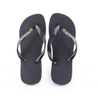 4110850 Havaianas Ανδρικά Σαγιονάρες Flip Flops ΜΑΥΡΟ