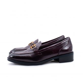 001-24303-43 Tamaris Γυναικεία Loafers ΜΠΟΡΝΤΟ