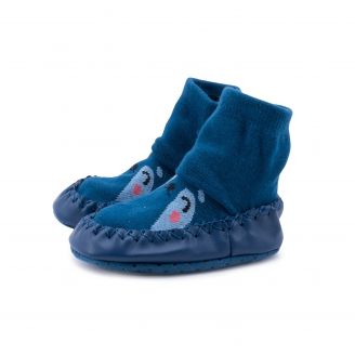 857660 Love4shoes Παιδικά Καλτσοπαντοφλάκια ΜΠΛΕ
