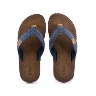 151-30436 B-Soft Ανδρικές Σαγιονάρες Flip Flops ΜΠΛΕ