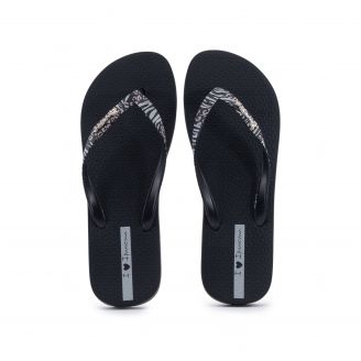 780-24359 Ipanema Γυναικεία Σαγιονάρες Flip Flops ΜΑΥΡΟ