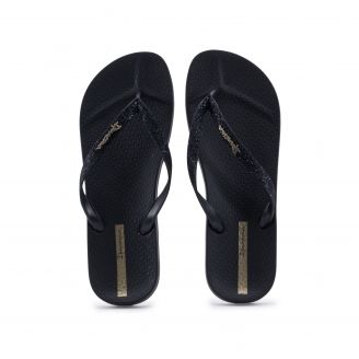 780-24328 Ipanema Γυναικεία Σαγιονάρες Flip Flops ΜΑΥΡΟ