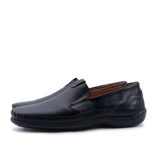 15364 Boxer Ανδρικά Loafers ΜΑΥΡΟ