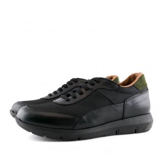 526 Fentini Ανδρικά Sneakers ΜΑΥΡΟ