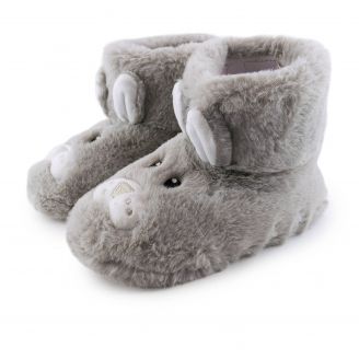 591713 Παιδικές Παντόφλες Αγόρι Love4shoes ΓΚΡΙ