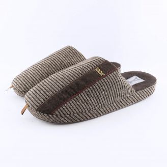 DS-31263 B-Soft Ανδρικά Παντόφλες Χειμερινές ΚΑΦΕ