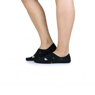 1812 Ouoxing Socks Γυναικεία Κάλτσες Μέγεθος 36-41 ΜΑΥΡΟ