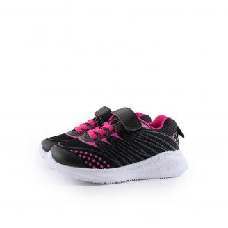 1222-0097 Love4shoes Παιδικά Κορίτσι Αθλητικά ΜΑΥΡΟ