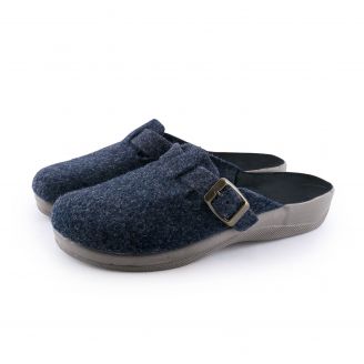 200-0101 Love4shoes Γυναικεία Παντόφλες Χειμερινές ΜΠΛΕ