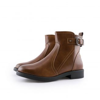 217 Love4shoes Γυναικεία Μποτάκια ΤΑΜΠΑ