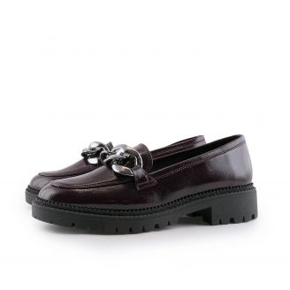 3210 Stefania Γυναικεία Loafers - Slip On ΜΠΟΡΝΤΟ