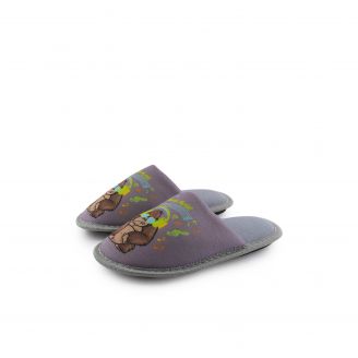 512373 Love4shoes Παιδικά Αγόρι Παντόφλες ΓΚΡΙ