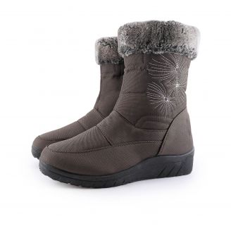 1222-0636 Love4shoes Γυναικεία Μποτάκια ΚΑΦΕ
