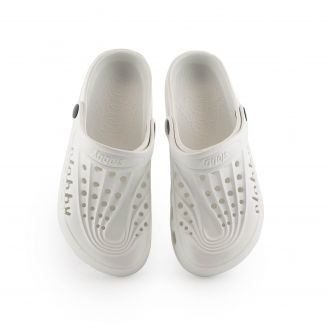 1288-0166 Love4shoes Γυναικεία Clog ΛΕΥΚΟ
