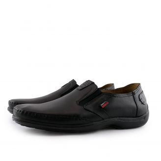 15344 Boxer Ανδρικά Loafers ΜΑΥΡΟ