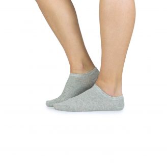 8701 Quoxing 30-36 Socks Γυναικεία Κάλτσες Αστραγάλου ΓΚΡΙ