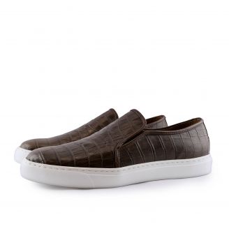 0020 Fentini Ανδρικά Loafers ΚΑΦΕ