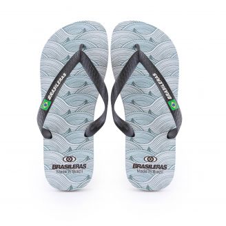 BW510U Brasileras Ανδρικά Σαγιονάρες Flip Flops ΜΑΥΡΟ