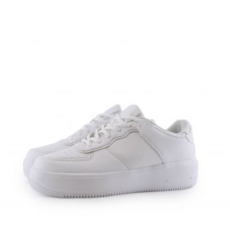 2630L Love4shoes Γυναικεία Sneakers ΛΕΥΚΟ