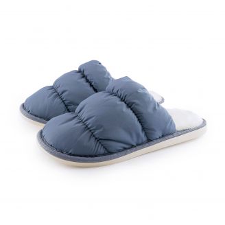 841883 Love4shoes Γυναικείες Παντόφλες Χειμερινές ΜΠΛΕ