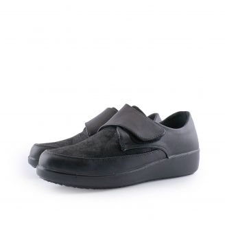 225-0164 Love4shoes Γυναικεία Sneakers ΜΑΥΡΟ