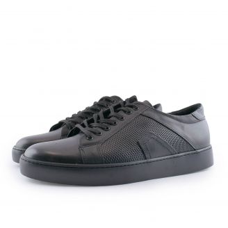 105 Lemon Ανδρικά Sneakers ΜΑΥΡΟ