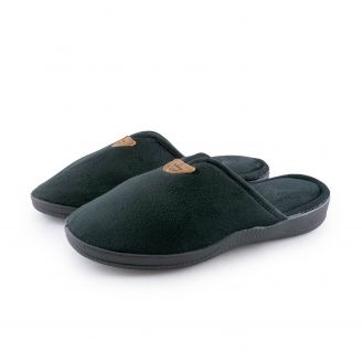 201D Love4shoes Γυναικεία Παντόφλες Χειμερινές ΜΑΥΡΟ