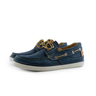B1275 Romeo Ανδρικά Boat Shoes ΜΠΛΕ