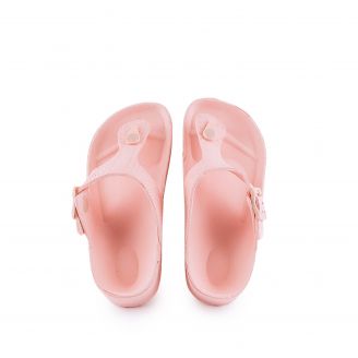 2288-0179 Love4shoes Γυναικεία Σαγιονάρες Flip Flops ΡΟΖ