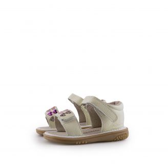 144834 Love4shoes Παιδικά Κορίτσι Πέδιλα ΛΕΥΚΟ