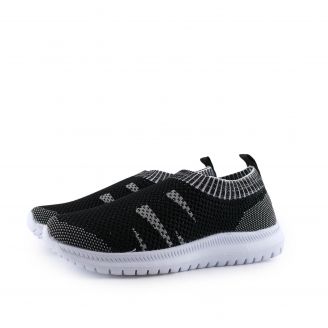 2288-0219 Love4shoes Γυναικεία Αθλητικά ΜΑΥΡΟ