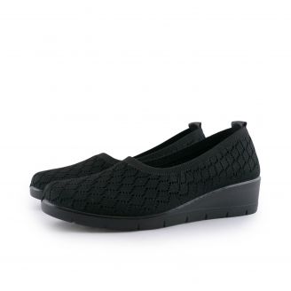 02-2211 B-Soft Γυναικεία Loafers - Slip On ΜΑΥΡΟ
