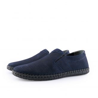 902 Mondo Ανδρικά Loafers ΜΠΛΕ