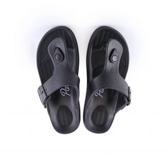 11825067 Parex Γυναικεία Σαγιονάρες Flip Flops ΜΑΥΡΟ