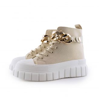 2126 Love4shoes Γυναικεία Sneakers ΜΠΕΖ