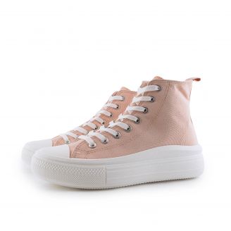 416 Love4shoes Γυναικεία Sneakers ΡΟΖ