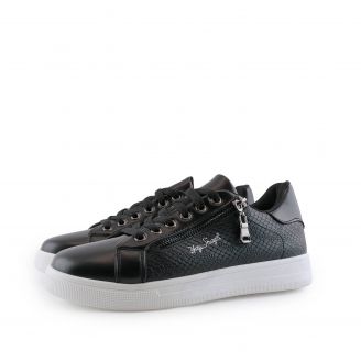 2021 Love4shoes Γυναικεία Sneakers ΜΑΥΡΟ