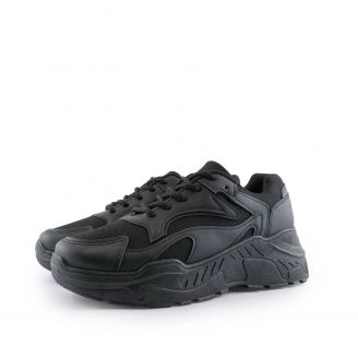 1811 Love4shoes Γυναικεία Sneakers ΜΑΥΡΟ