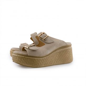 902 Love4shoes Γυναικείες Πλατφόρμες ΜΠΕΖ