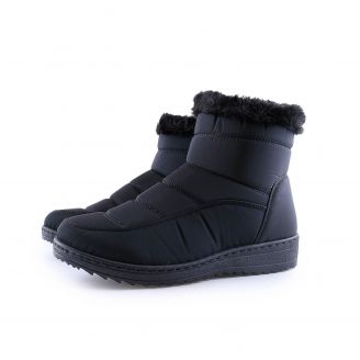 884720 Love4shoes Γυναικεία Μποτάκια ΜΑΥΡΟ