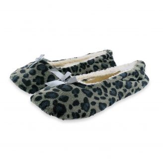 588083 Love4shoes Γυναικεία Παντόφλες Χειμερινές ΓΚΡΙ