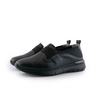 260045 Aerostep Γυναικεία Loafers ΜΑΥΡΟ