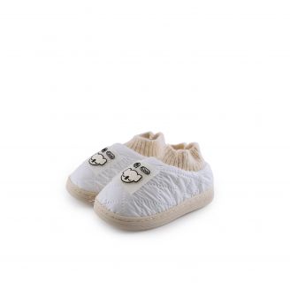 7273MP Love4shoes Παιδικές Παντόφλες Κορίτσι ΛΕΥΚΟ