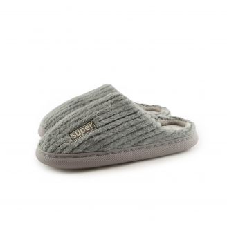 8530MD Love4shoes Γυναικείες Παντόφλες Χειμερινές ΓΚΡΙ