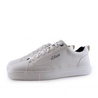 5-13632-20 S.Oliver Ανδρικά Sneakers ΛΕΥΚΟ