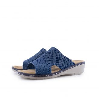 833703 Love4shoes Γυναικεία Σανδάλια ΜΠΛΕ